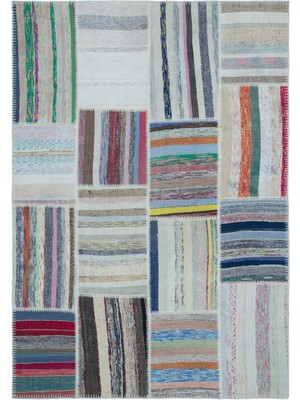 Bespoky 160x230 cm Bej Klasik Yün Halı | Salon Yatak Odası Halısı | %100 Doğal Yün El Yapımı El Dokuma | UNİQUE-25432