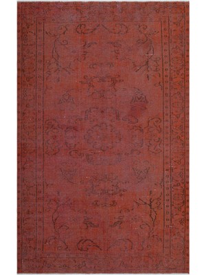 Atina Mavi Eskitme Yün Modern Desenli Yün Hav Toz Vermez Leke Tutmayan Salon Yolluk Mutfak El Dokuma Halı