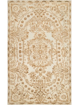 Ikat Yeşil Ikat Ipek Modern Desenli Yün Hav Toz Vermez Leke Tutmayan Salon Yolluk Mutfak El Dokuma Halı