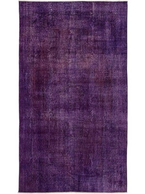 Atina Mavi Eskitme Yün Modern Desenli Yün Hav Toz Vermez Leke Tutmayan Salon Yolluk Mutfak El Dokuma Halı