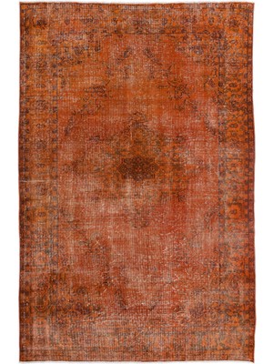 Atina Mavi Eskitme Yün Modern Desenli Yün Hav Toz Vermez Leke Tutmayan Salon Yolluk Mutfak El Dokuma Halı