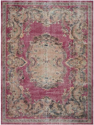 Tuba Somon Geometrik Yün Modern Desenli Yün Hav Toz Vermez Leke Tutmayan Salon Yolluk Mutfak El Dokuma Halı