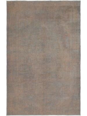 Bespoky 168x268 cm Bej gri-kahve eskitme vintage belirgin motif yok Halı | Salon Yatak Odası Halısı | UNİQUE-18937