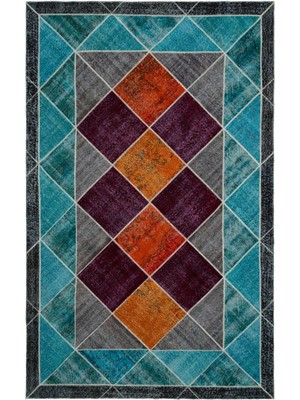 Ikat Sarı Ikat Ipek Modern Desenli Yün Hav Toz Vermez Leke Tutmayan Salon Yolluk Mutfak El Dokuma Halı