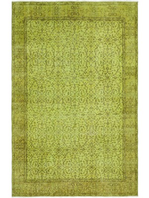 Atina Kırmızı Eskitme Yün Modern Desenli Yün Hav Toz Vermez Leke Tutmayan Salon Yolluk Mutfak El Dokuma Halı