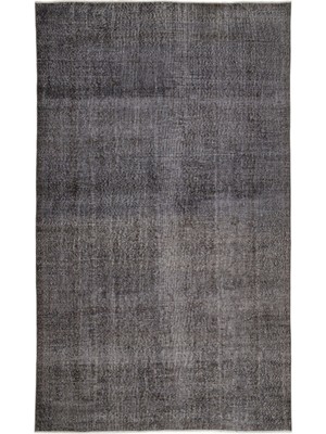 Vintage Gri Eskitme Yün Modern Desenli Yün Hav Toz Vermez Leke Tutmayan Salon Yolluk Mutfak El Dokuma Halı