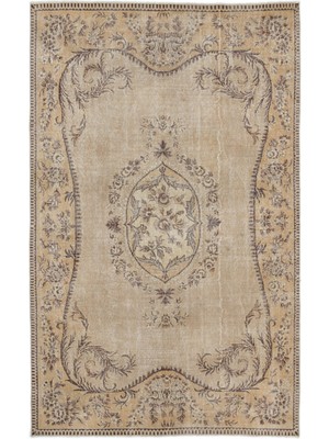 Bespoky 186x295 cm Lacivert Klasik Yün Halı | Salon Yatak Odası Halısı | %100 Doğal Yün El Yapımı El Dokuma | UNİQUE-15214