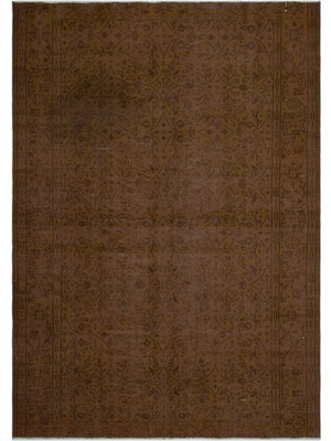 Atina Pembe Eskitme Yün Modern Desenli Yün Hav Toz Vermez Leke Tutmayan Salon Yolluk Mutfak El Dokuma Halı