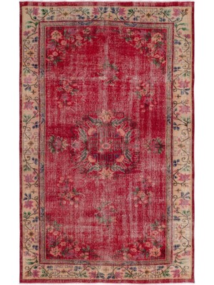 Atina Mavi Eskitme Yün Modern Desenli Yün Hav Toz Vermez Leke Tutmayan Salon Yolluk Mutfak El Dokuma Halı