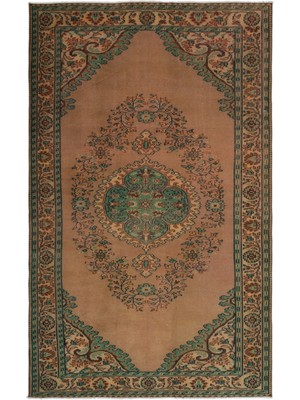 Atina Mavi Eskitme Yün Modern Desenli Yün Hav Toz Vermez Leke Tutmayan Salon Yolluk Mutfak El Dokuma Halı