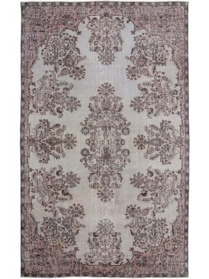 Girit Kırmızı Çiçekli Yün Modern Desenli Yün Hav Toz Vermez Leke Tutmayan Salon Yolluk Mutfak El Dokuma Halı