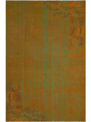 Bespoky 175x263 cm Krem Klasik Yün Halı | Salon Yatak Odası Halısı | %100 Doğal Yün El Yapımı El Dokuma | UNİQUE-27938