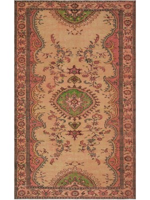 Atina Turkuaz Eskitme Yün Modern Desenli Yün Hav Toz Vermez Leke Tutmayan Salon Yolluk Mutfak El Dokuma Halı