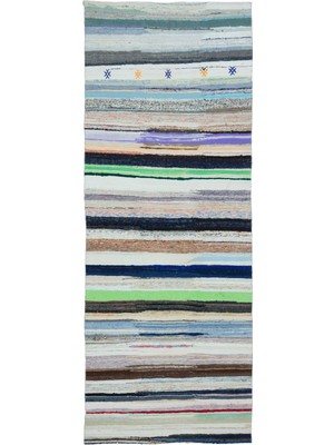 Vintage Yeşil Çiçekli Yün Modern Desenli Yün Hav Toz Vermez Leke Tutmayan Salon Yolluk Mutfak El Dokuma Halı