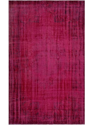 Bespoky El Dokuma Mor Yün Halı | El Yapımı Klasik Salon Halısı | %100 Doğal Yün