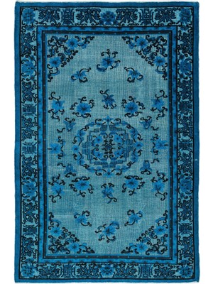 Girit Kahverengi Geometrik Yün Modern Desenli Yün Hav Toz Vermez Leke Tutmayan Salon Yolluk Mutfak El Dokuma Halı