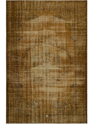 Teselya Bej Eskitme Yün Modern Desenli Yün Hav Toz Vermez Leke Tutmayan Salon Yolluk Mutfak El Dokuma Halı