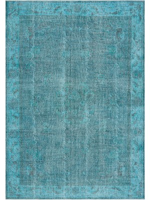 Vintage Kahverengi Göbekli Yün Modern Desenli Yün Hav Toz Vermez Leke Tutmayan Salon Yolluk Mutfak El Dokuma Halı