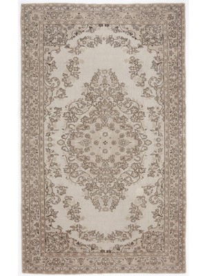 Atina Kırmızı Eskitme Yün Modern Desenli Yün Hav Toz Vermez Leke Tutmayan Salon Yolluk Mutfak El Dokuma Halı