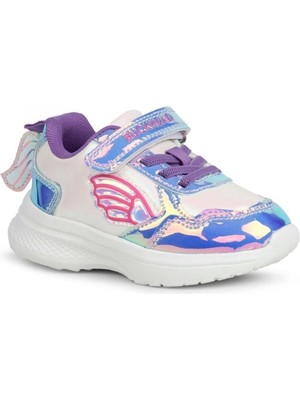 BUCK3041 Bright Günlük Gümüş Kız Çocuk Spor Ayakkabı