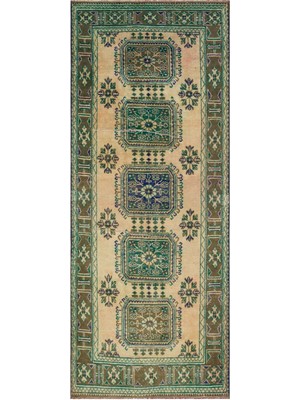 Atina Kırmızı Eskitme Yün Modern Desenli Yün Hav Toz Vermez Leke Tutmayan Salon Yolluk Mutfak El Dokuma Halı