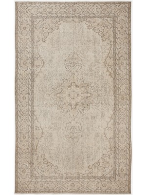 Bespoky 178x293 cm Kırmızı Klasik Yün Halı | Salon Yatak Odası Halısı | %100 Doğal Yün El Yapımı El Dokuma | UNİQUE-7020