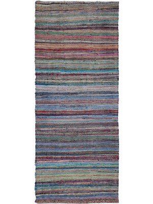 Bespoky 151x364 cm Lacivert Klasik Yün Halı | Geniş Salon Yatak Odası Halısı | %100 Doğal Yün El Yapımı El Dokuma | UNİQUE-31777