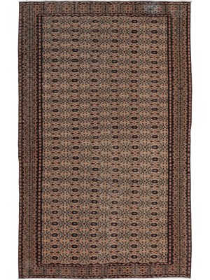 Bespoky 171x275 cm Bej Geometrik Geleneksel Halı | Salon Yatak Odası Halısı | UNİQUE-8809
