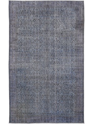 Bespoky 169x275 cm El Dokuma Gri Yün Halı | El Yapımı Klasik Salon Halısı | %100 Doğal Yün | UNİQUE-8719