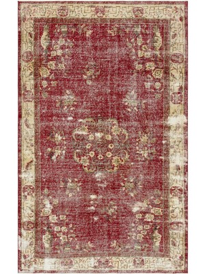 Epir Turuncu Eskitme Yün Modern Desenli Yün Hav Toz Vermez Leke Tutmayan Salon Yolluk Mutfak El Dokuma Halı