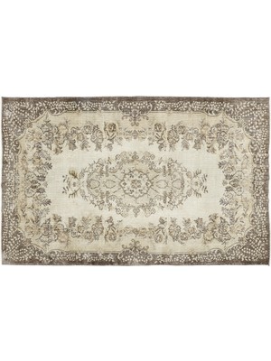 Bej Eskitme Yün Modern Desenli Yün Hav Toz Vermez Leke Tutmayan Salon Yolluk Mutfak El Dokuma Halı