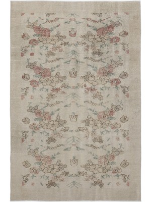 Atina Turkuaz Eskitme Yün Modern Desenli Yün Hav Toz Vermez Leke Tutmayan Salon Yolluk Mutfak El Dokuma Halı