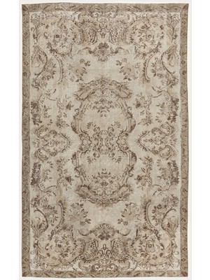 Atina Turkuaz Eskitme Yün Modern Desenli Yün Hav Toz Vermez Leke Tutmayan Salon Yolluk Mutfak El Dokuma Halı