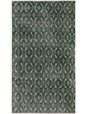 Iskece Mavi Eskitme Yün Modern Desenli Yün Hav Toz Vermez Leke Tutmayan Salon Yolluk Mutfak El Dokuma Halı