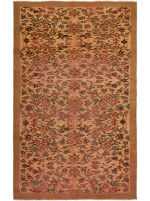 Atina Bej Eskitme Yün Modern Desenli Yün Hav Toz Vermez Leke Tutmayan Salon Yolluk Mutfak El Dokuma Halı