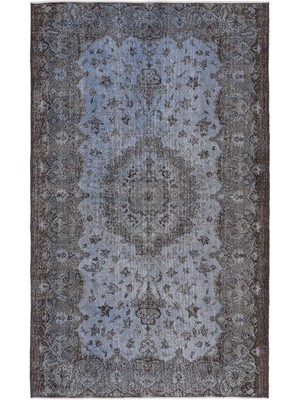 Atina Gri Eskitme Yün Modern Desenli Yün Hav Toz Vermez Leke Tutmayan Salon Yolluk Mutfak El Dokuma Halı