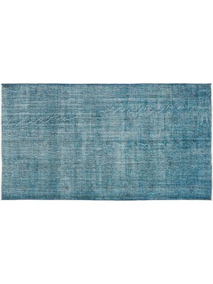 Hali.Net 155x282 cm Çok Renkli Vintage Anadolu Eskitme Yün Halı | Salon Yatak Odası Halısı | Doğal Yün El Yapımı El Dokuma Hav Vermez | UNİQUE-10548
