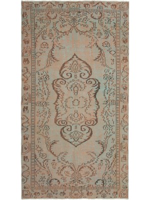 Atina Bej Eskitme Yün Modern Desenli Yün Hav Toz Vermez Leke Tutmayan Salon Yolluk Mutfak El Dokuma Halı