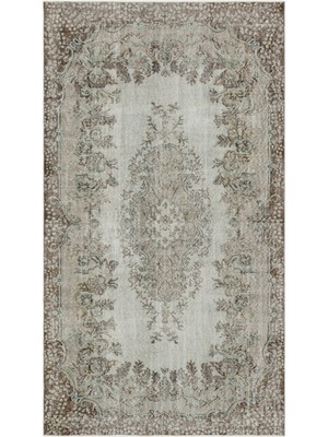 Epir Gri Eskitme Yün Modern Desenli Yün Hav Toz Vermez Leke Tutmayan Salon Yolluk Mutfak El Dokuma Halı