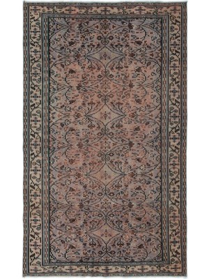 Iskece Turkuaz Eskitme Yün Modern Desenli Yün Hav Toz Vermez Leke Tutmayan Salon Yolluk Mutfak El Dokuma Halı