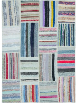 Hali.Net 159x220 cm Bej Vintage Anadolu Yün Halı | Salon Yatak Odası Halısı | Doğal Yün El Yapımı El Dokuma Hav Vermez | UNİQUE-25342