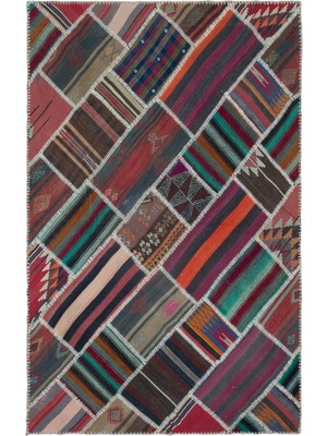 Hali.Net 156x242 cm Mavi Atina Anadolu Yün Halı | Salon Yatak Odası Halısı | Doğal Yün El Yapımı El Dokuma Hav Vermez | UNİQUE-25533