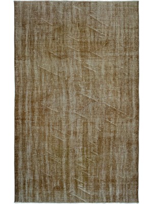 Atina Kırmızı Eskitme Yün Modern Desenli Yün Hav Toz Vermez Leke Tutmayan Salon Yolluk Mutfak El Dokuma Halı