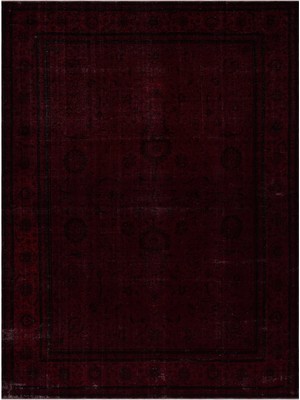 Hali.Net 323x436 cm Gri Bordo Bitkisel Vintage Geleneksel Halı | Salon Yatak Odası Halısı | Hav Vermez | UNİQUE-29893