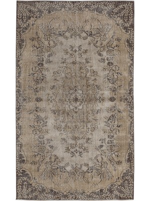 Atina Mavi Eskitme Yün Modern Desenli Yün Hav Toz Vermez Leke Tutmayan Salon Yolluk Mutfak El Dokuma Halı