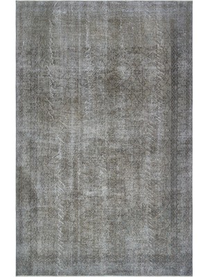 Vintage Turuncu Eskitme Yün Modern Desenli Yün Hav Toz Vermez Leke Tutmayan Salon Yolluk Mutfak El Dokuma Halı