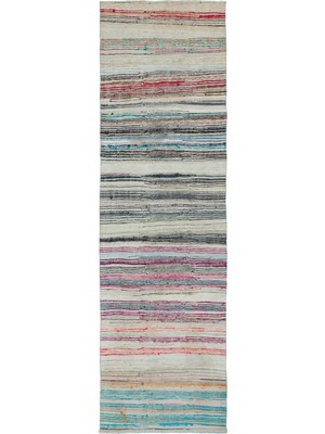 Atina Mavi Eskitme Yün Modern Desenli Yün Hav Toz Vermez Leke Tutmayan Salon Yolluk Mutfak El Dokuma Halı