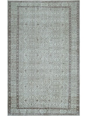 Hali.Net 173x275 cm Bej Vintage Anadolu Eskitme Yün Halı | Salon Yatak Odası Halısı | Doğal Yün El Yapımı El Dokuma Hav Vermez | UNİQUE-27600