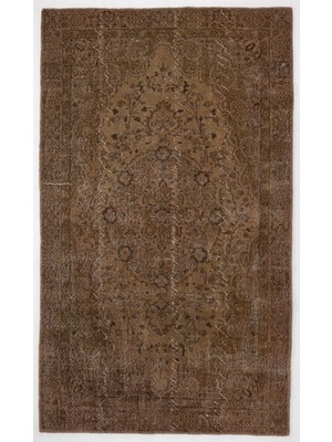 Hali.Net 150x255 cm Bej Teselya Anadolu Yün Halı | Salon Yatak Odası Halısı | Doğal Yün El Yapımı El Dokuma Hav Vermez | UNİQUE-3302