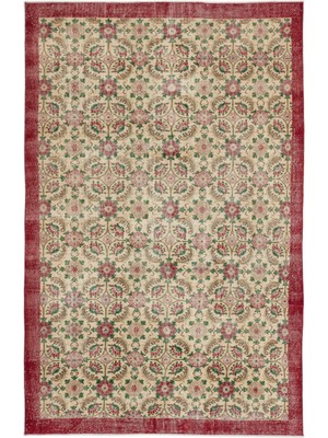 Patchwork Kahverengi Patchwork Yün Modern Desenli Yün Hav Toz Vermez Leke Tutmayan Salon Yolluk Mutfak El Dokuma Halı